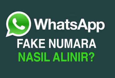 Sahte Numara İle WhatsApp Kullanma